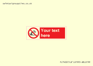 Custom No kite surfing